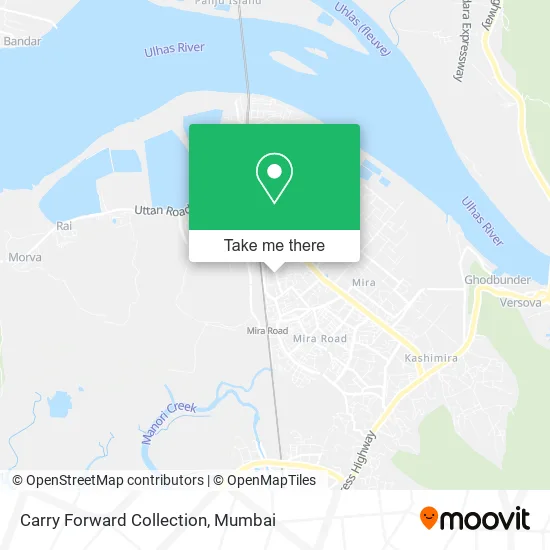 Carry Forward Collection map