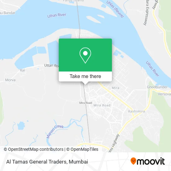 Al Tamas General Traders map