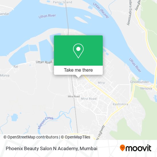 Phoenix Beauty Salon N Academy map