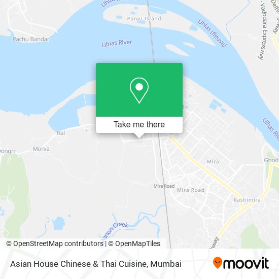 Asian House Chinese & Thai Cuisine map