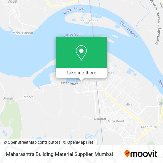 Maharashtra Building Material Supplier map