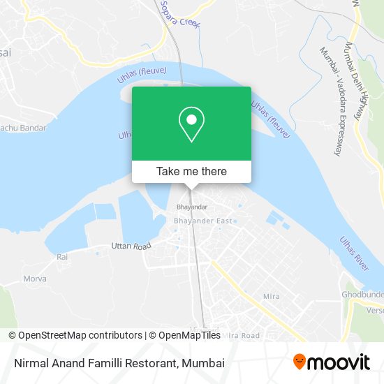 Nirmal Anand Familli Restorant map