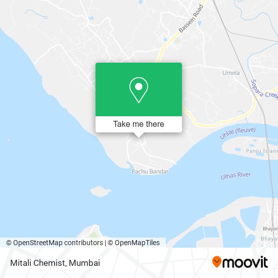 Mitali Chemist map