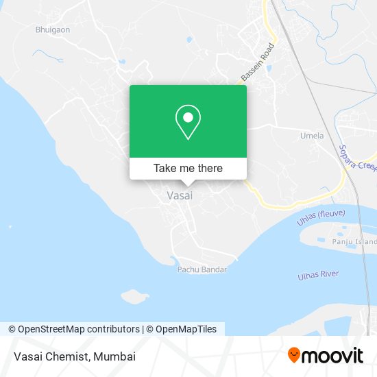 Vasai Chemist map