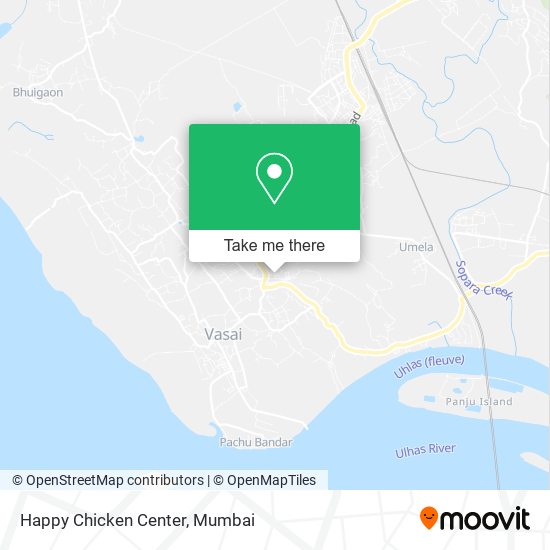 Happy Chicken Center map