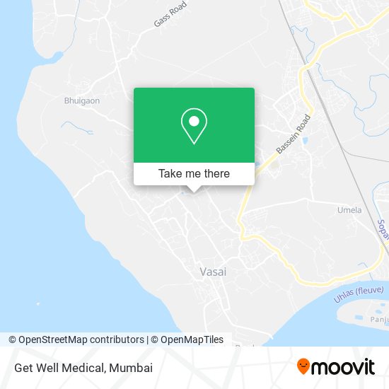 Get Well Medical map