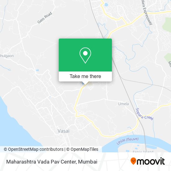 Maharashtra Vada Pav Center map