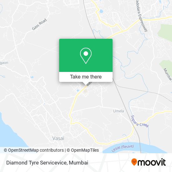 Diamond Tyre Servicevice map