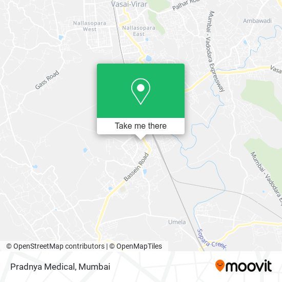 Pradnya Medical map