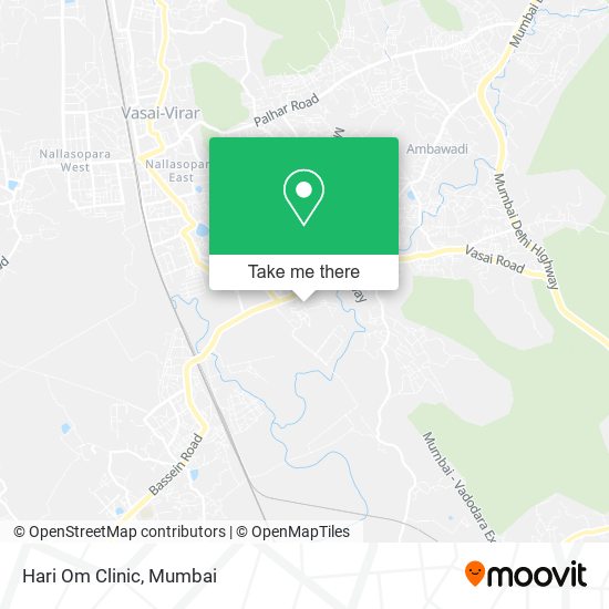 Hari Om Clinic map