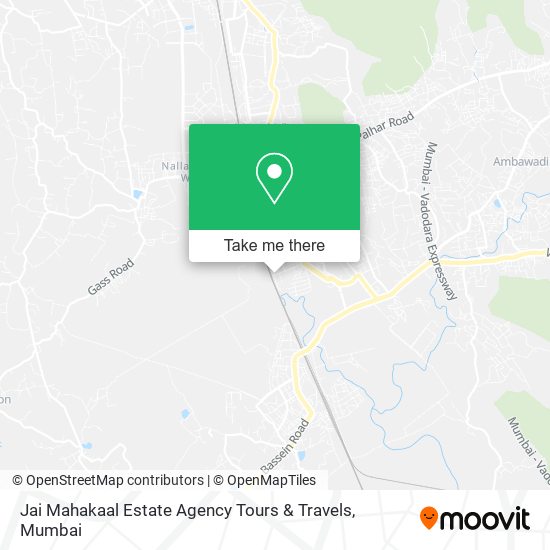 Jai Mahakaal Estate Agency Tours & Travels map