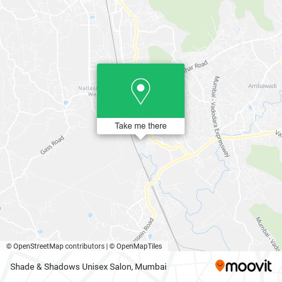 Shade & Shadows Unisex Salon map