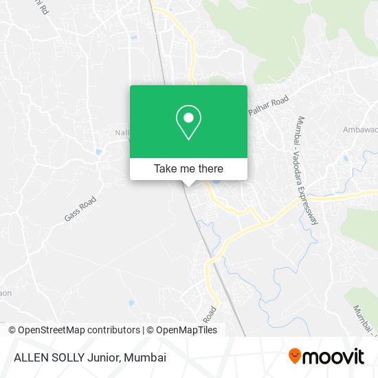 ALLEN SOLLY Junior map