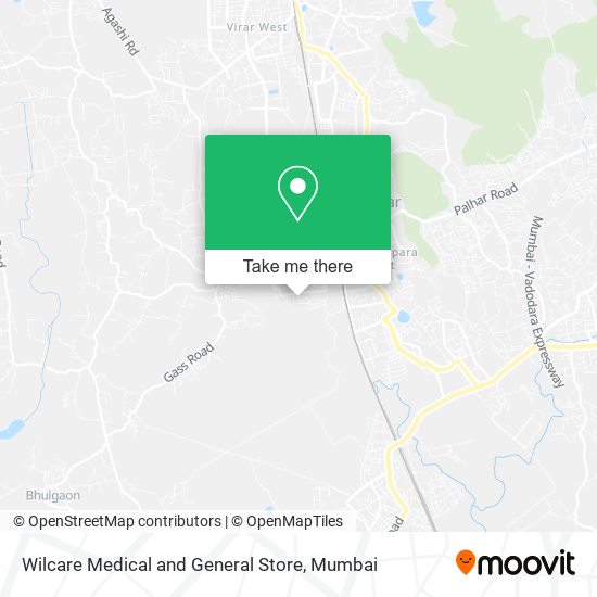 Wilcare Medical and General Store map