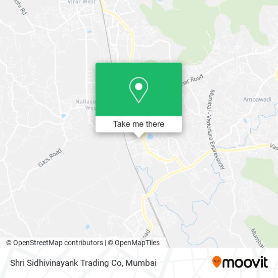 Shri Sidhivinayank Trading Co map