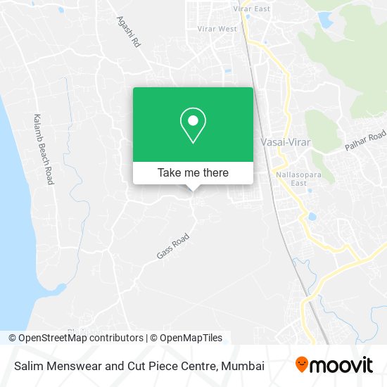 Salim Menswear and Cut Piece Centre map