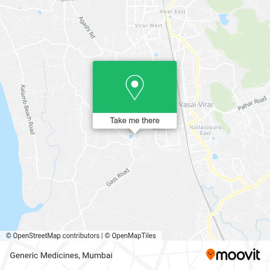 Generic Medicines map