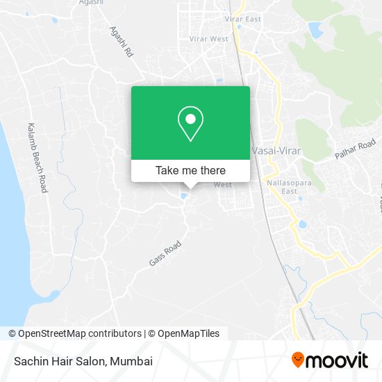 Sachin Hair Salon map