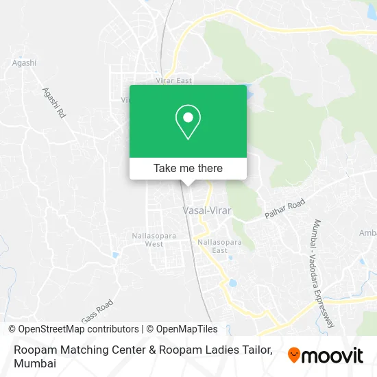 Roopam Matching Center & Roopam Ladies Tailor map