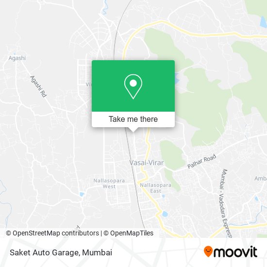 Saket Auto Garage map