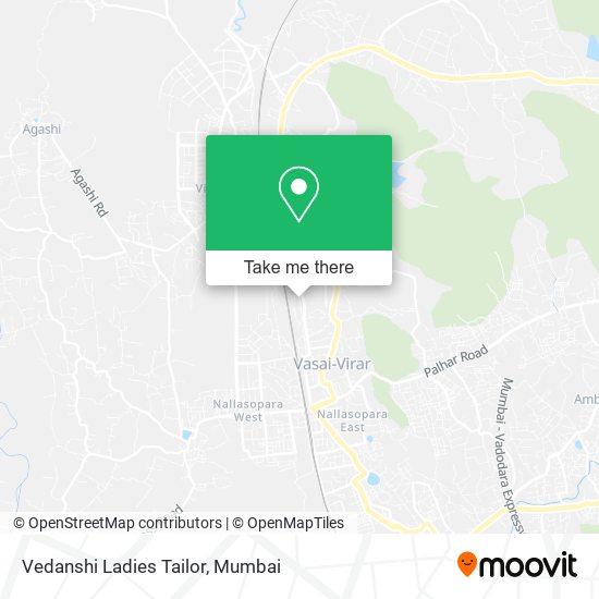 Vedanshi Ladies Tailor map