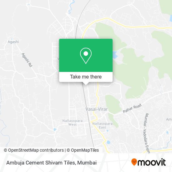 Ambuja Cement Shivam Tiles map