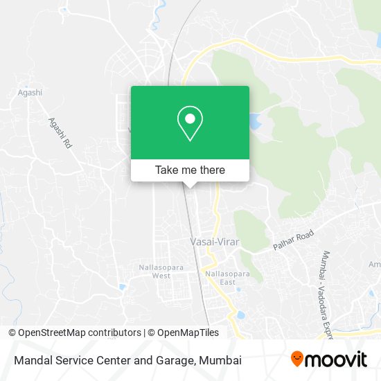 Mandal Service Center and Garage map