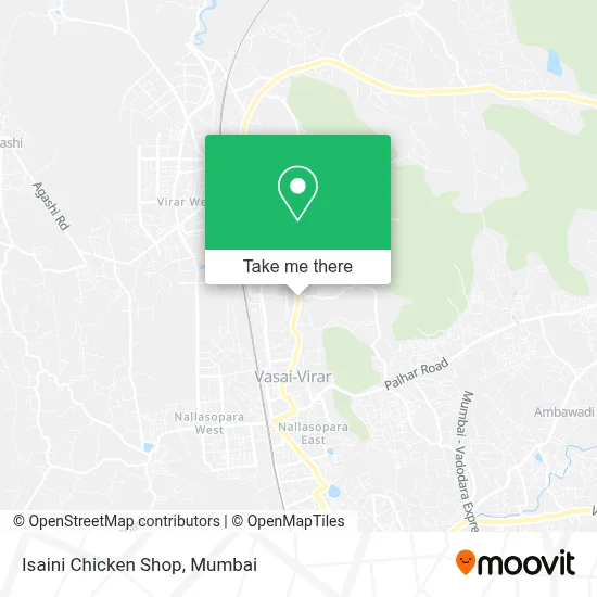 Isaini Chicken Shop map