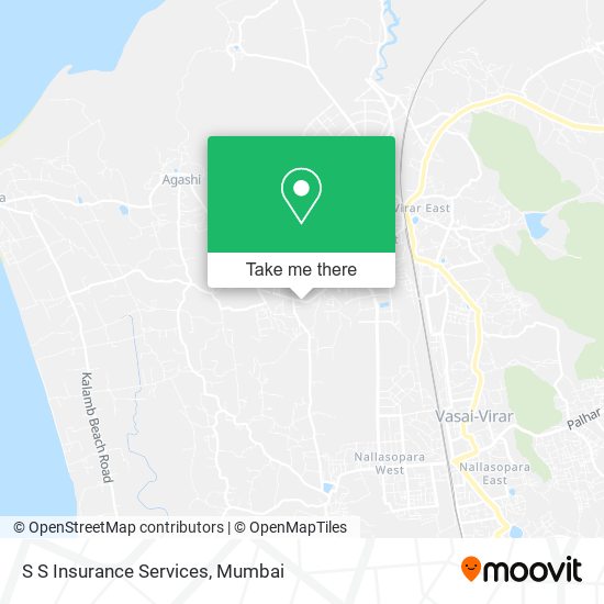 S S Insurance Services map