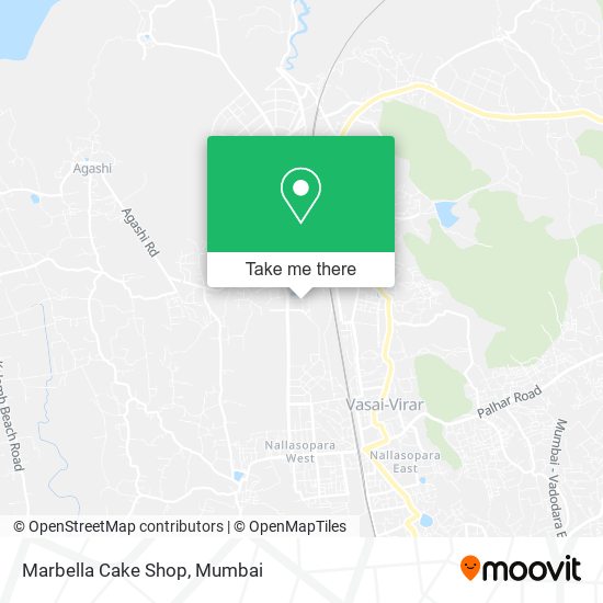 Marbella Cake Shop map