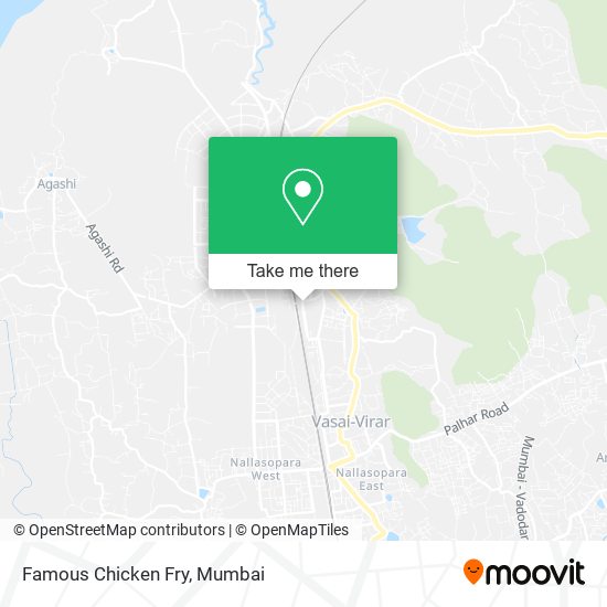 Famous Chicken Fry map