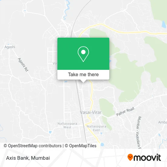 Axis Bank map