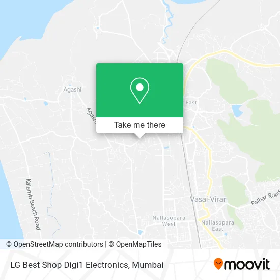 LG Best Shop Digi1 Electronics map