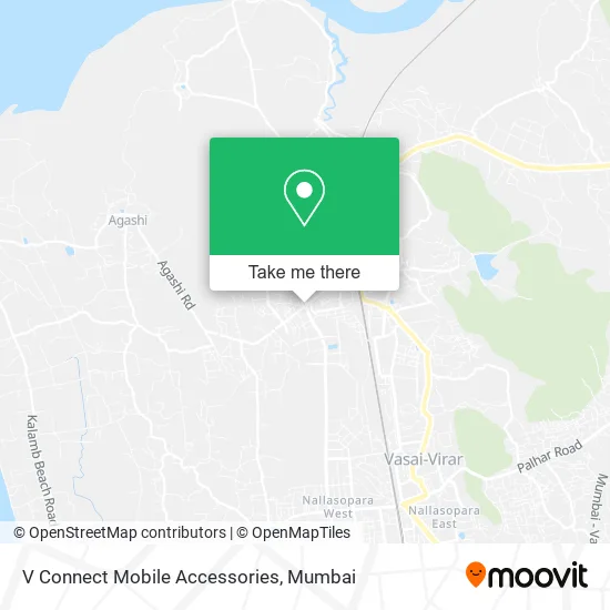 V Connect Mobile Accessories map