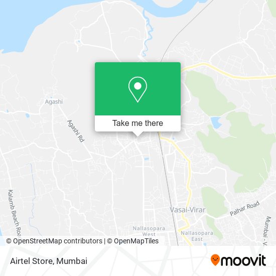 Airtel Store map