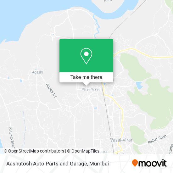 Aashutosh Auto Parts and Garage map