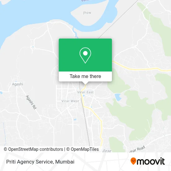 Priti Agency Service map