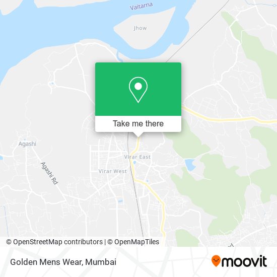 Golden Mens Wear map