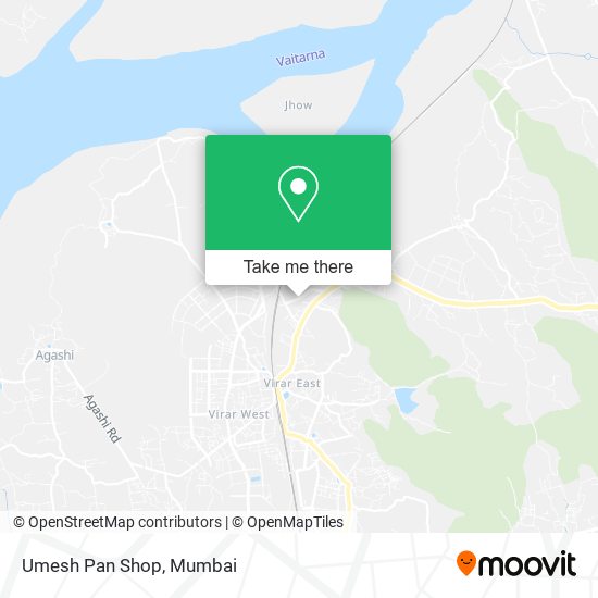 Umesh Pan Shop map