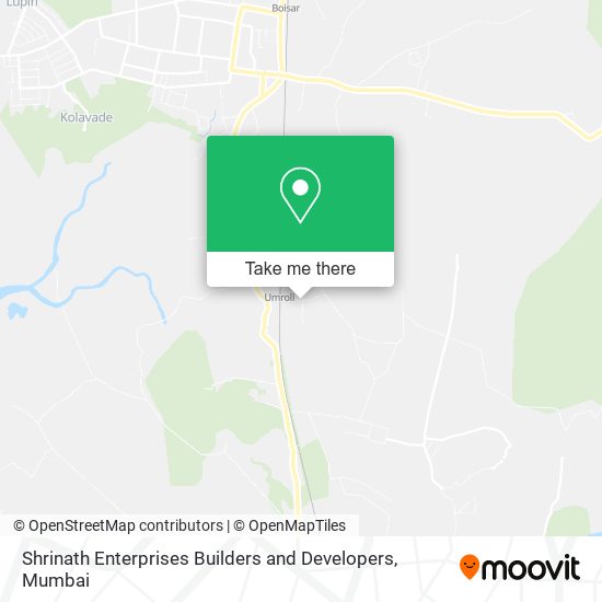 Shrinath Enterprises Builders and Developers map