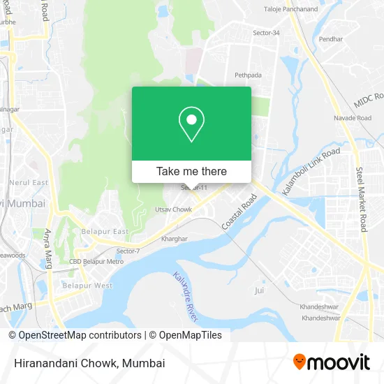 Hiranandani Chowk map