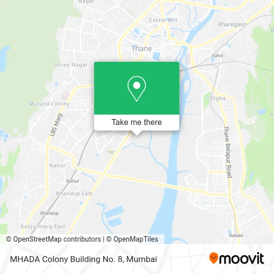 Mhada Colony Building No 8 map