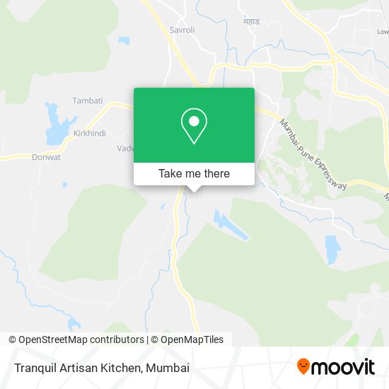 Tranquil Artisan Kitchen map