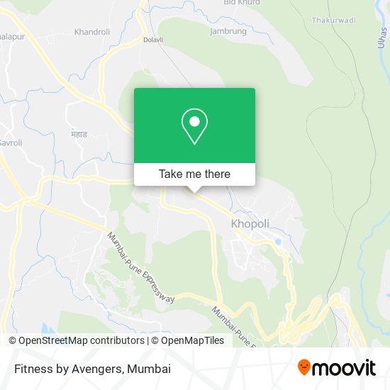 Fitness by Avengers map