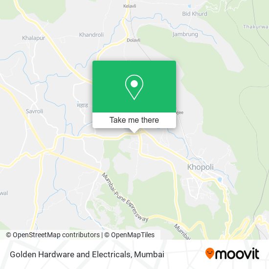 Golden Hardware and Electricals map