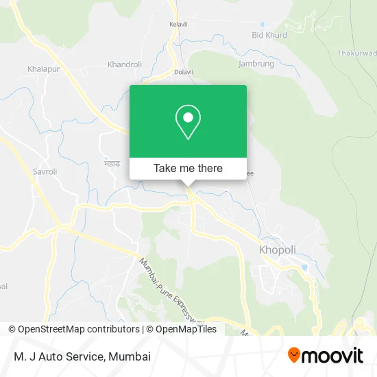M. J Auto Service map
