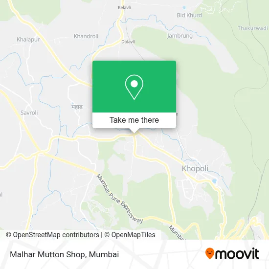 Malhar Mutton Shop map