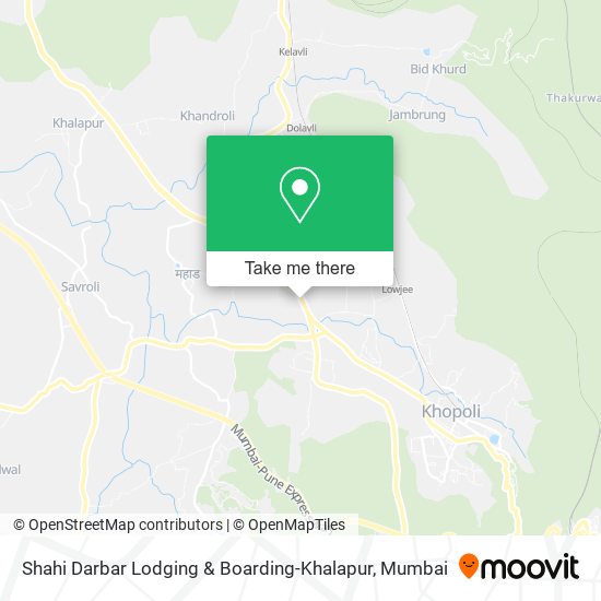 Shahi Darbar Lodging & Boarding-Khalapur map