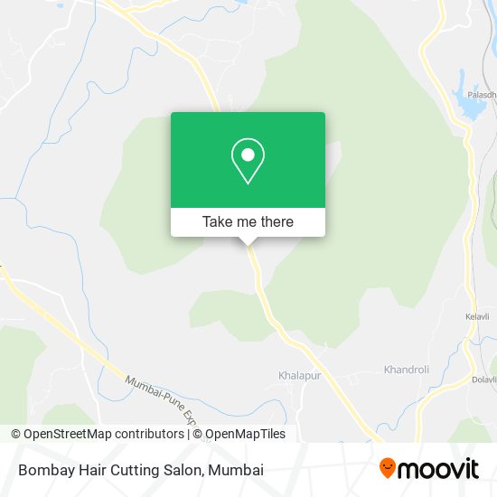 Bombay Hair Cutting Salon map
