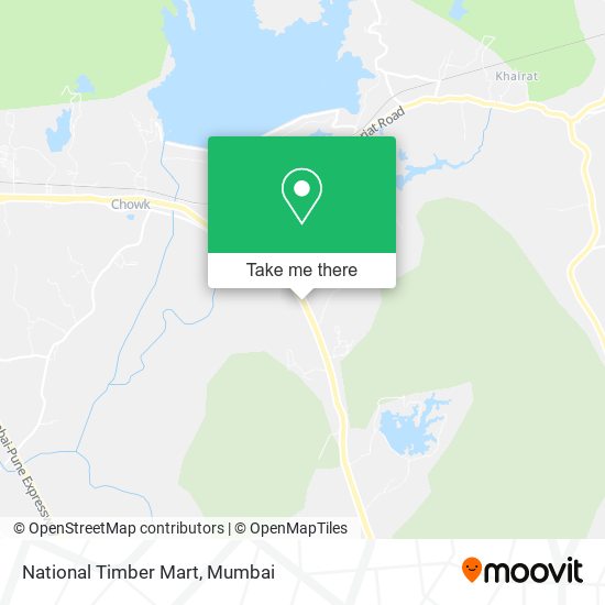 National Timber Mart map